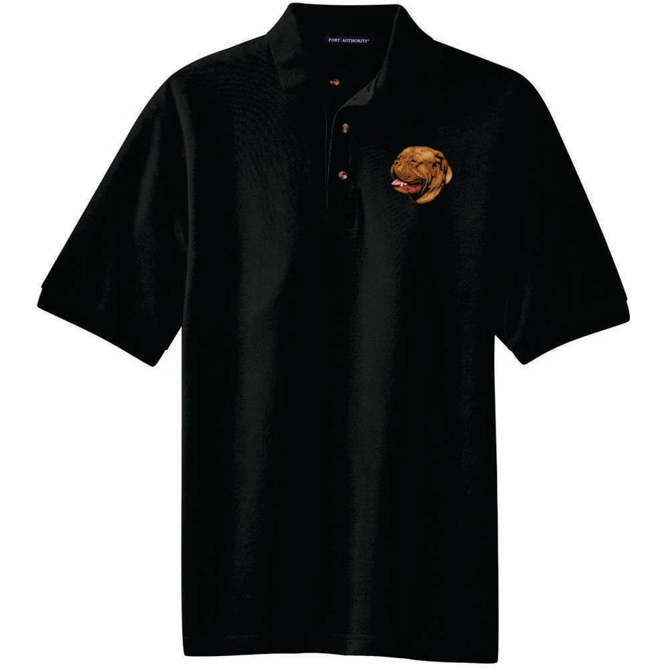 Dogue de Bordeaux Embroidered Polo Shirt