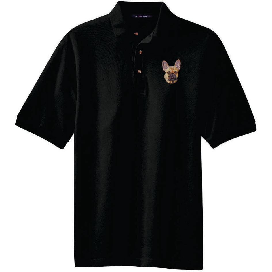 French Bulldog Embroidered Polo Shirt