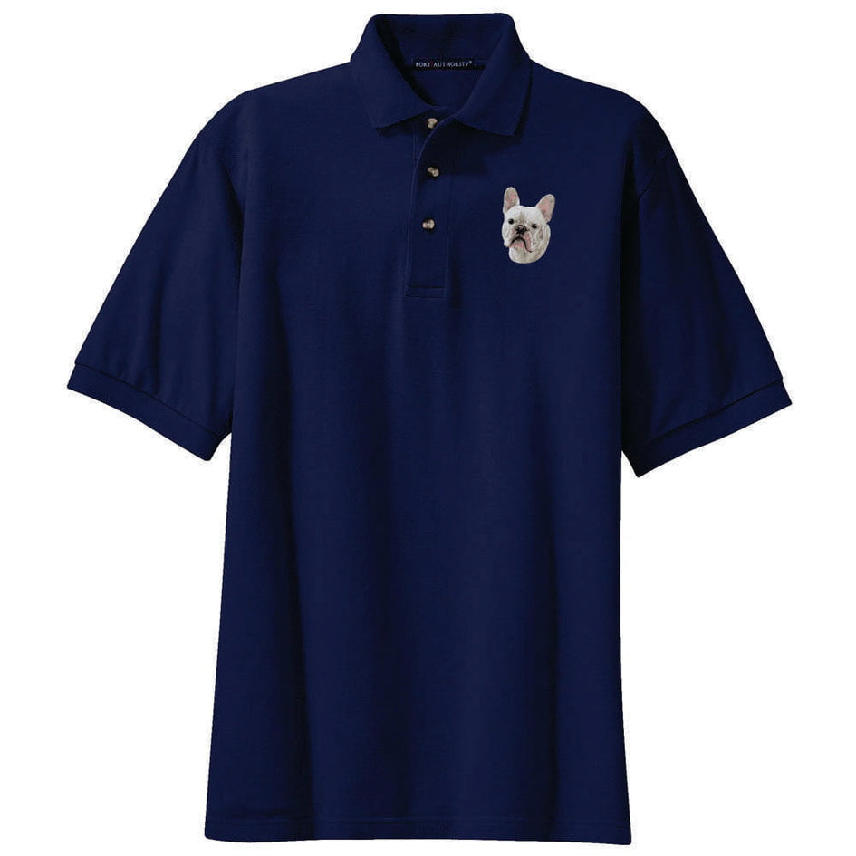 French Bulldog Embroidered Polo Shirt