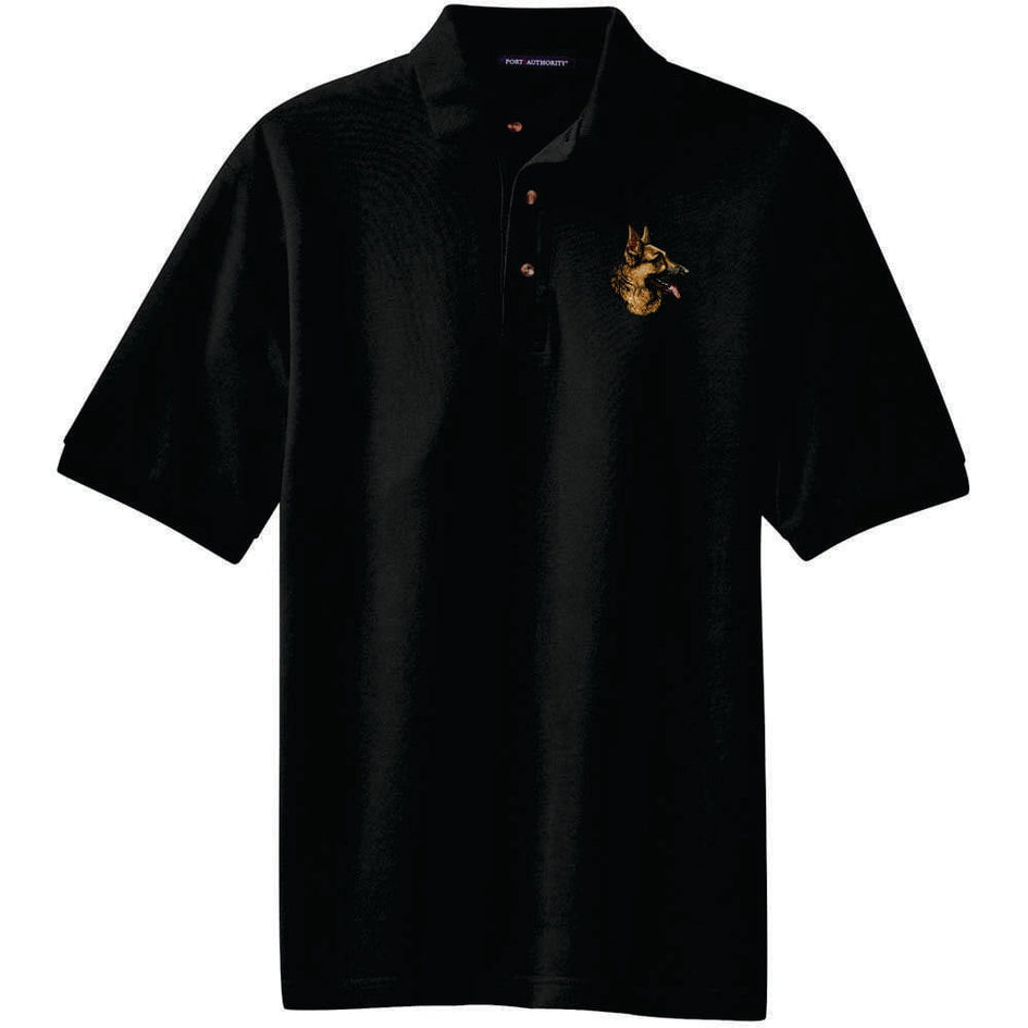 German Shepherd Dog Embroidered Polo Shirt
