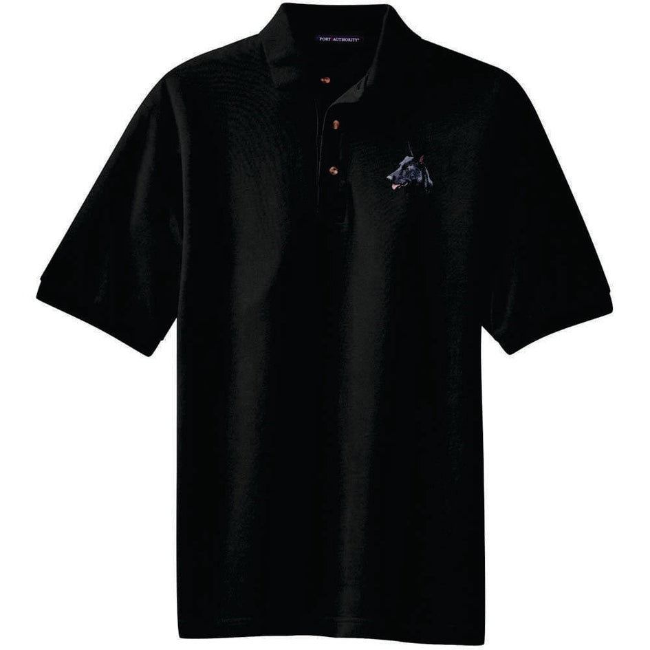 German Shepherd Dog Embroidered Polo Shirt