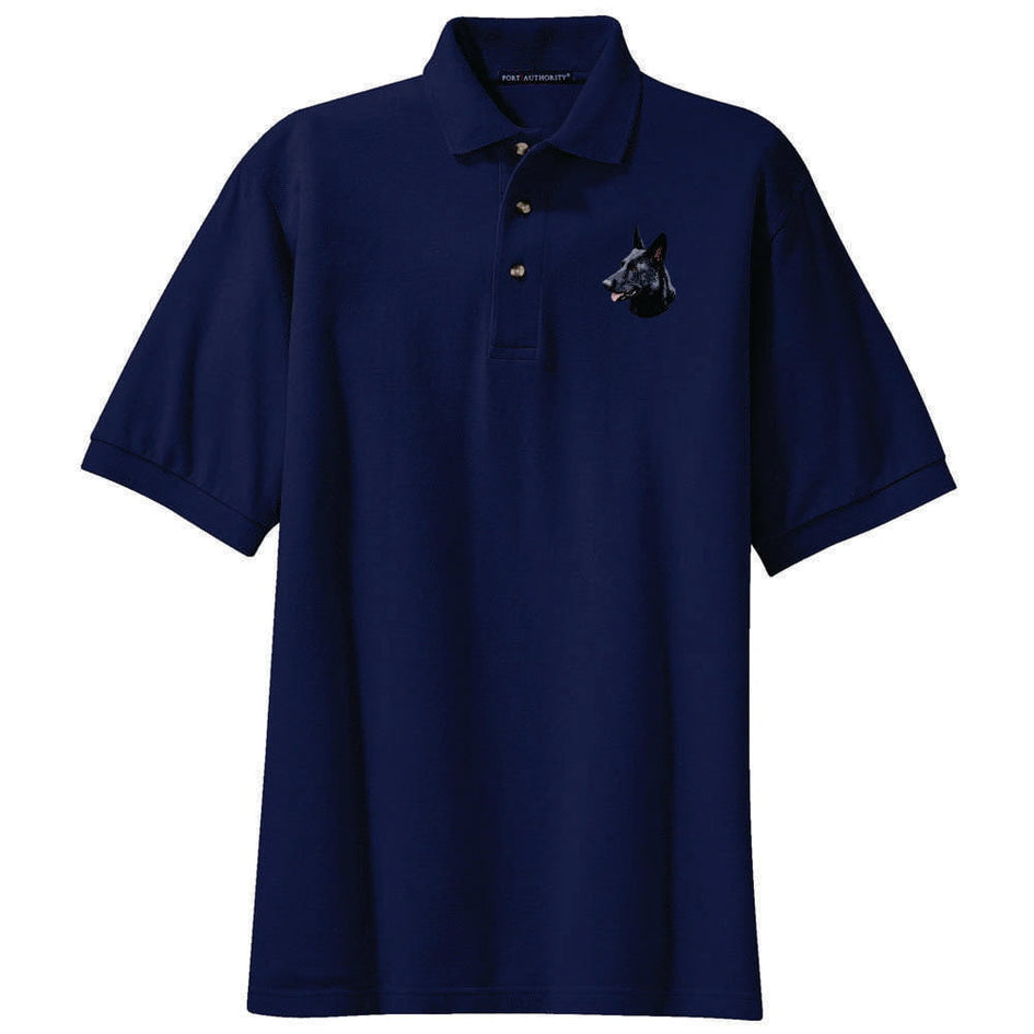 German Shepherd Dog Embroidered Polo Shirt