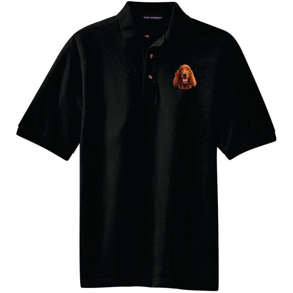 Irish Setter Embroidered Polo Shirt