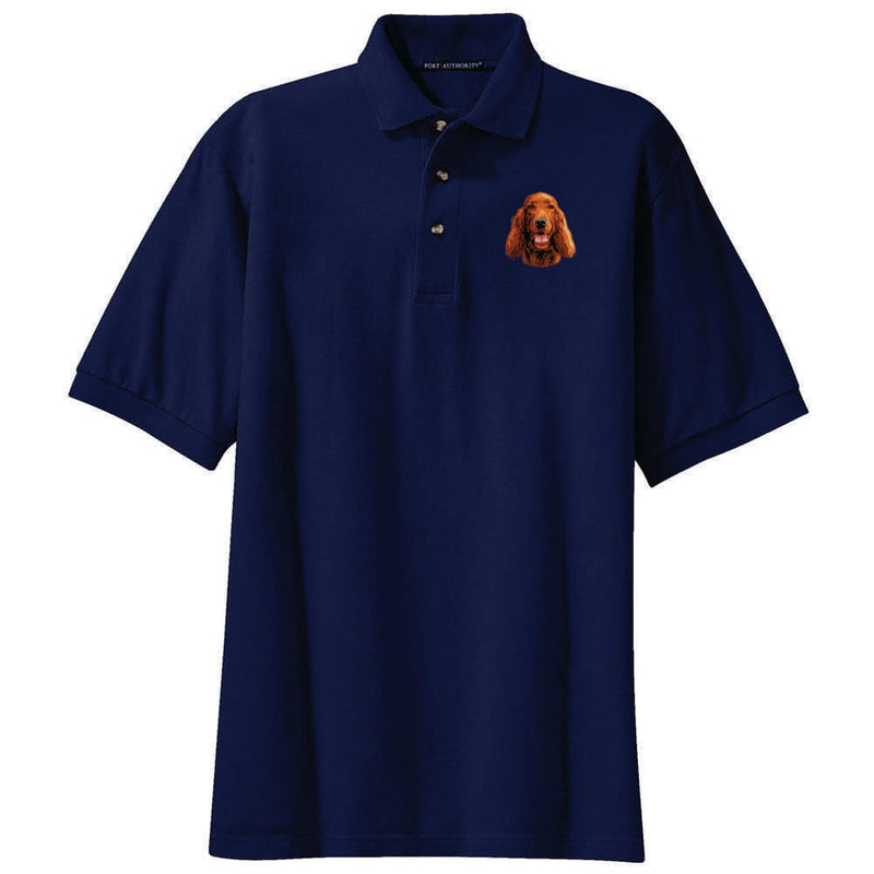 Irish Setter Embroidered Polo Shirt