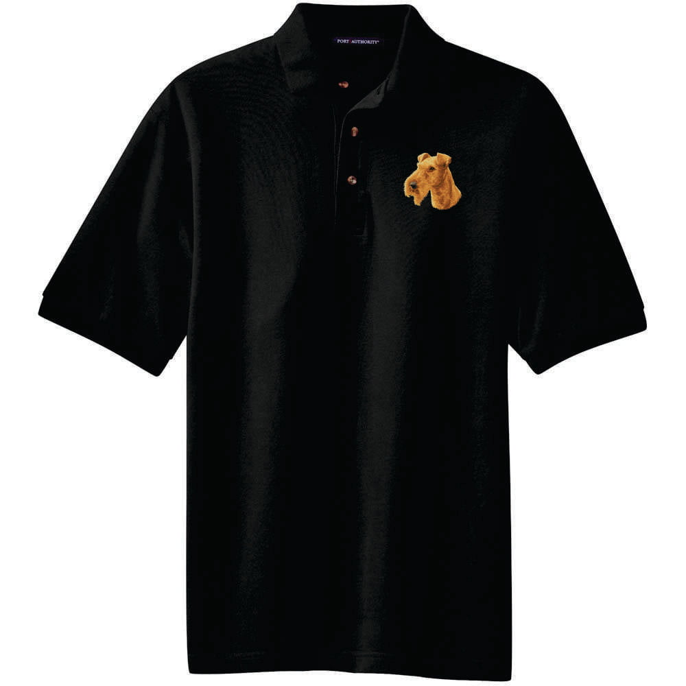 Irish Terrier Embroidered Polo Shirt | AKC Shop