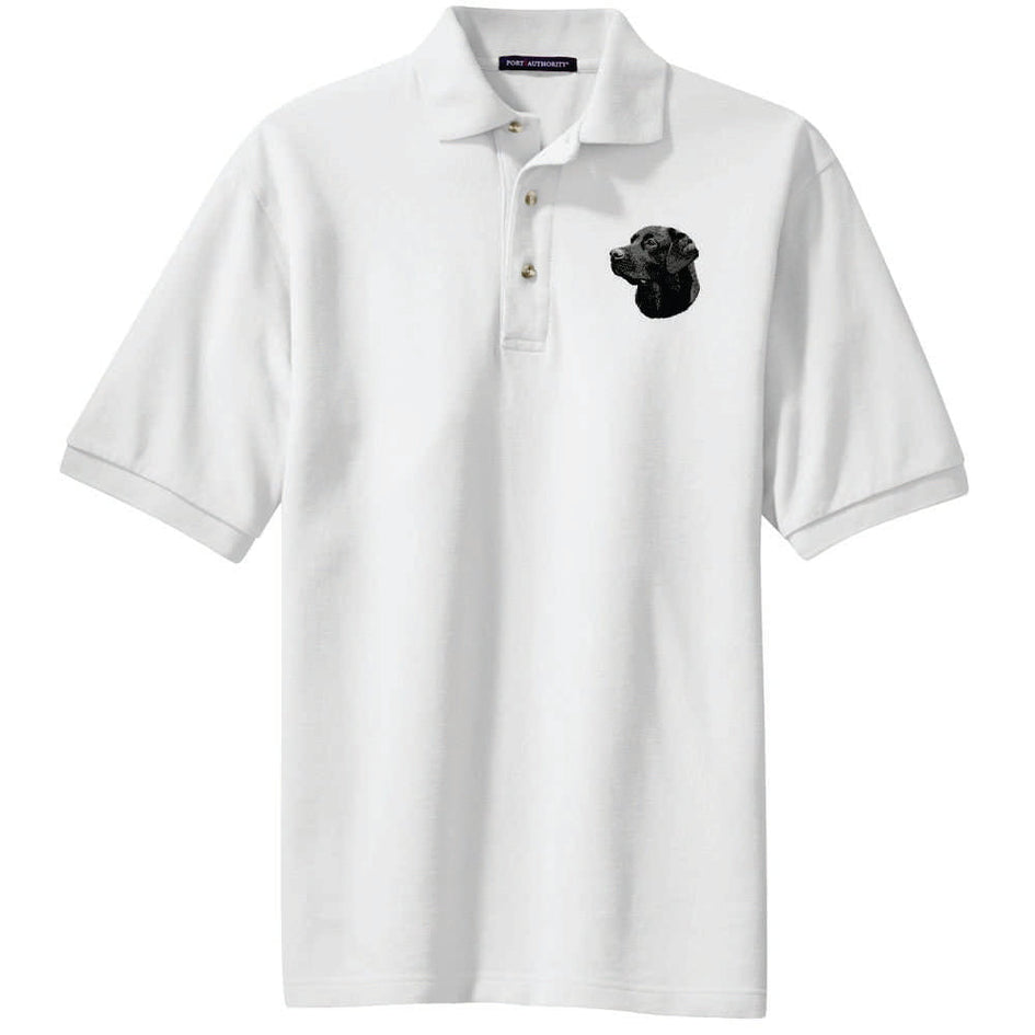 Labrador Retriever Embroidered Polo Shirt