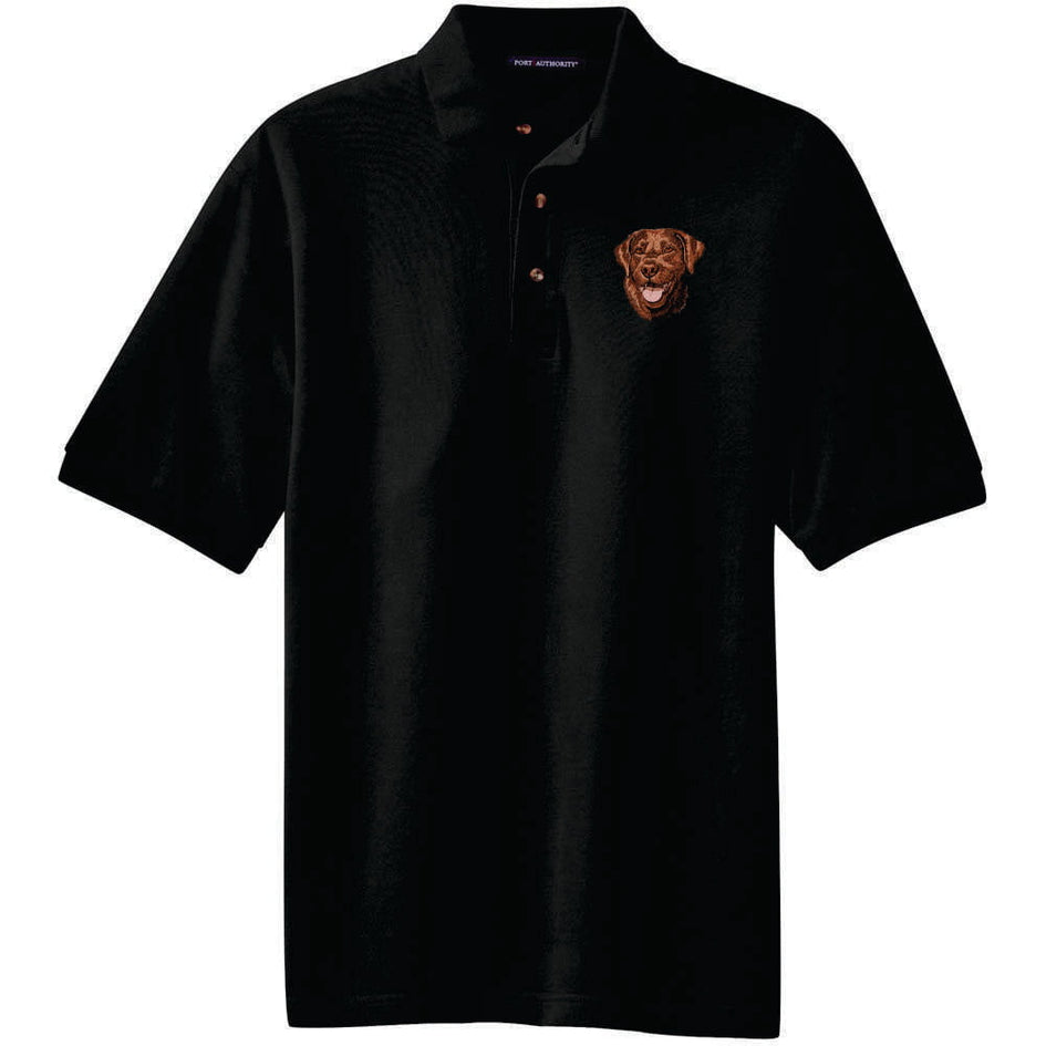 Labrador Retriever Embroidered Polo Shirt