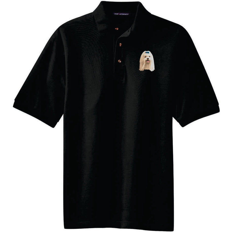 Maltese Embroidered Polo Shirt
