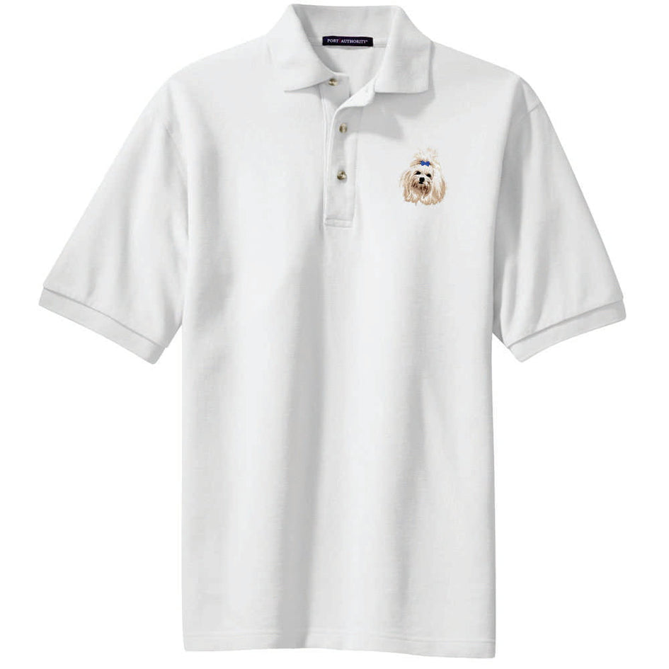 Maltese Embroidered Polo Shirt