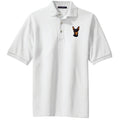 Miniature Pinscher Embroidered Polo Shirt