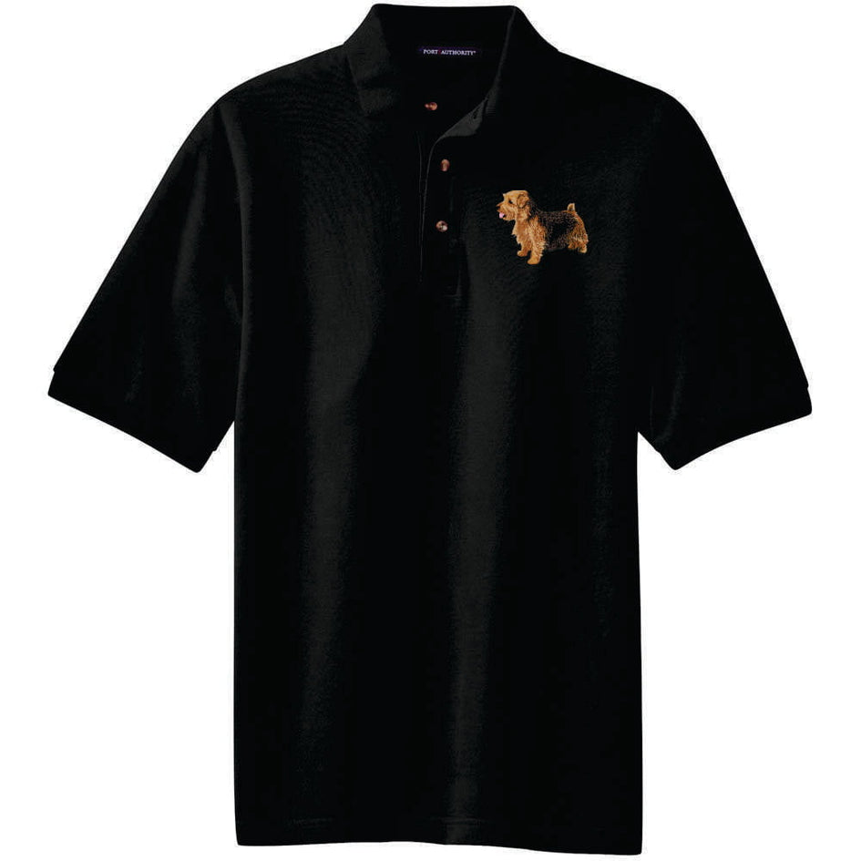 Norfolk Terrier Embroidered Polo Shirt
