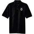 Norwegian Elkhound Embroidered Polo Shirt