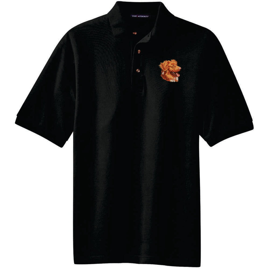 Nova Scotia Duck Tolling Retriever Embroidered Polo Shirt