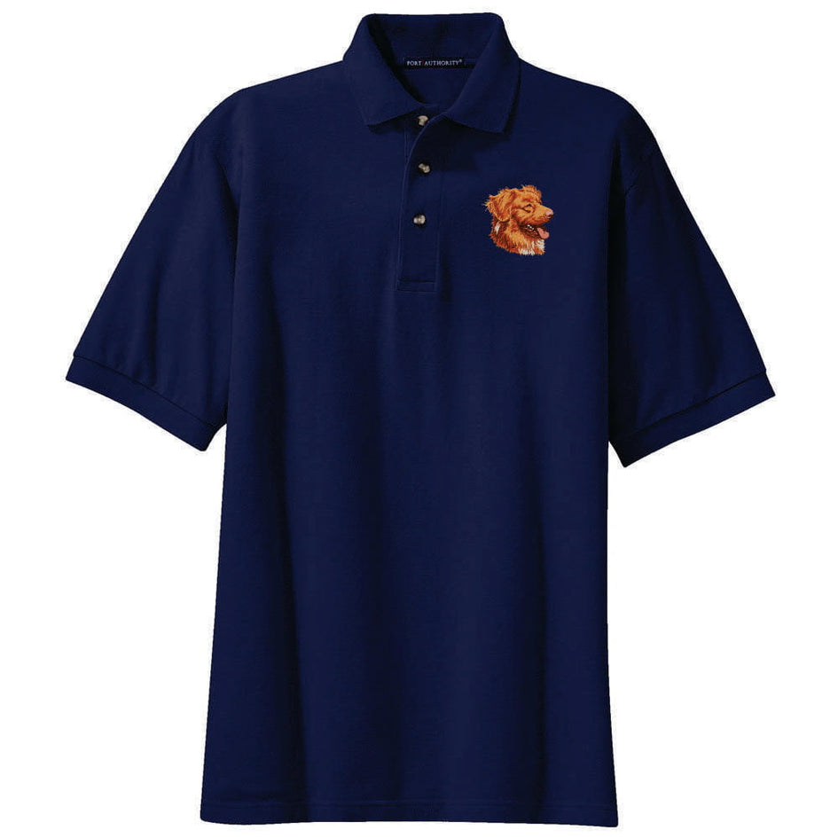 Nova Scotia Duck Tolling Retriever Embroidered Polo Shirt