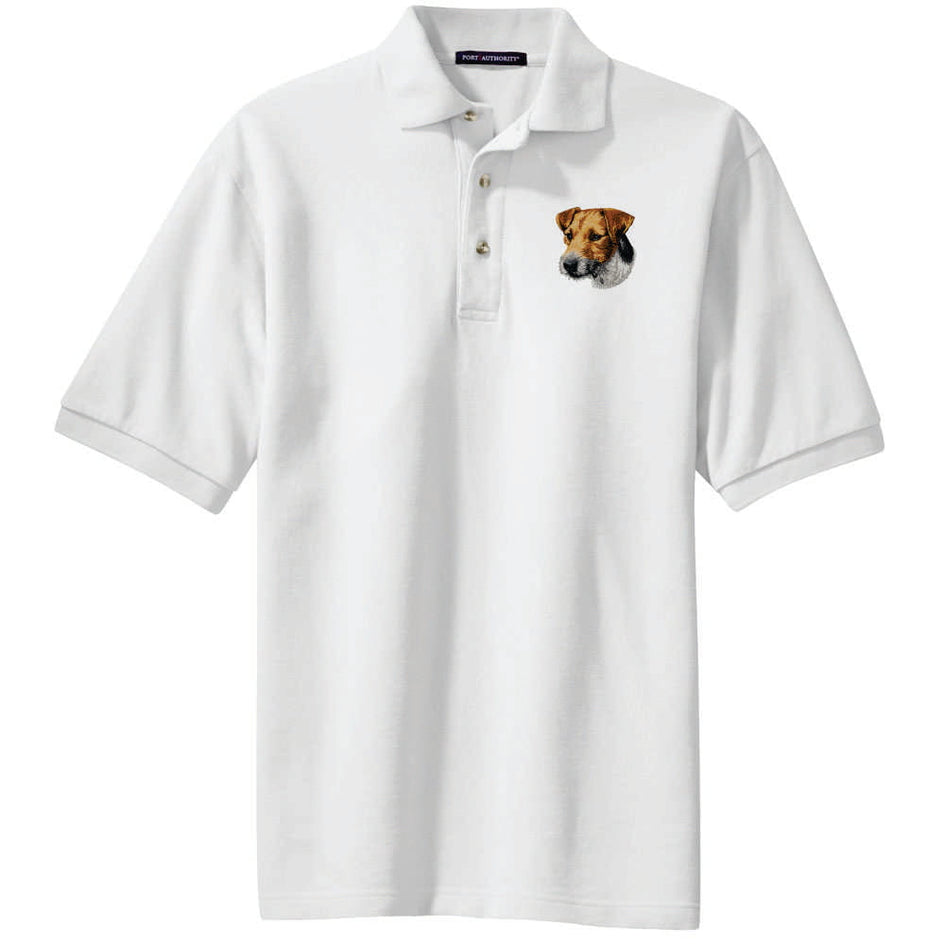 Parson Russell Terrier Embroidered Polo Shirt
