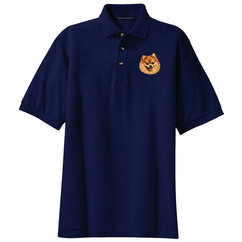 Pomeranian Embroidered Polo Shirt