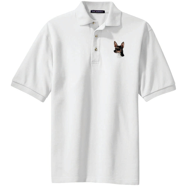 Rat Terrier Embroidered Polo Shirt