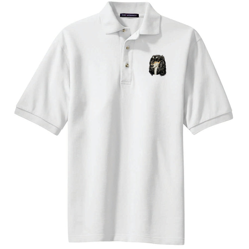 Saluki Embroidered Polo Shirt