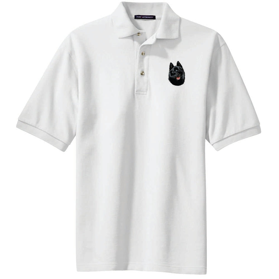 Schipperke Embroidered Polo Shirt