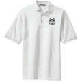 Siberian Husky Embroidered Polo Shirt