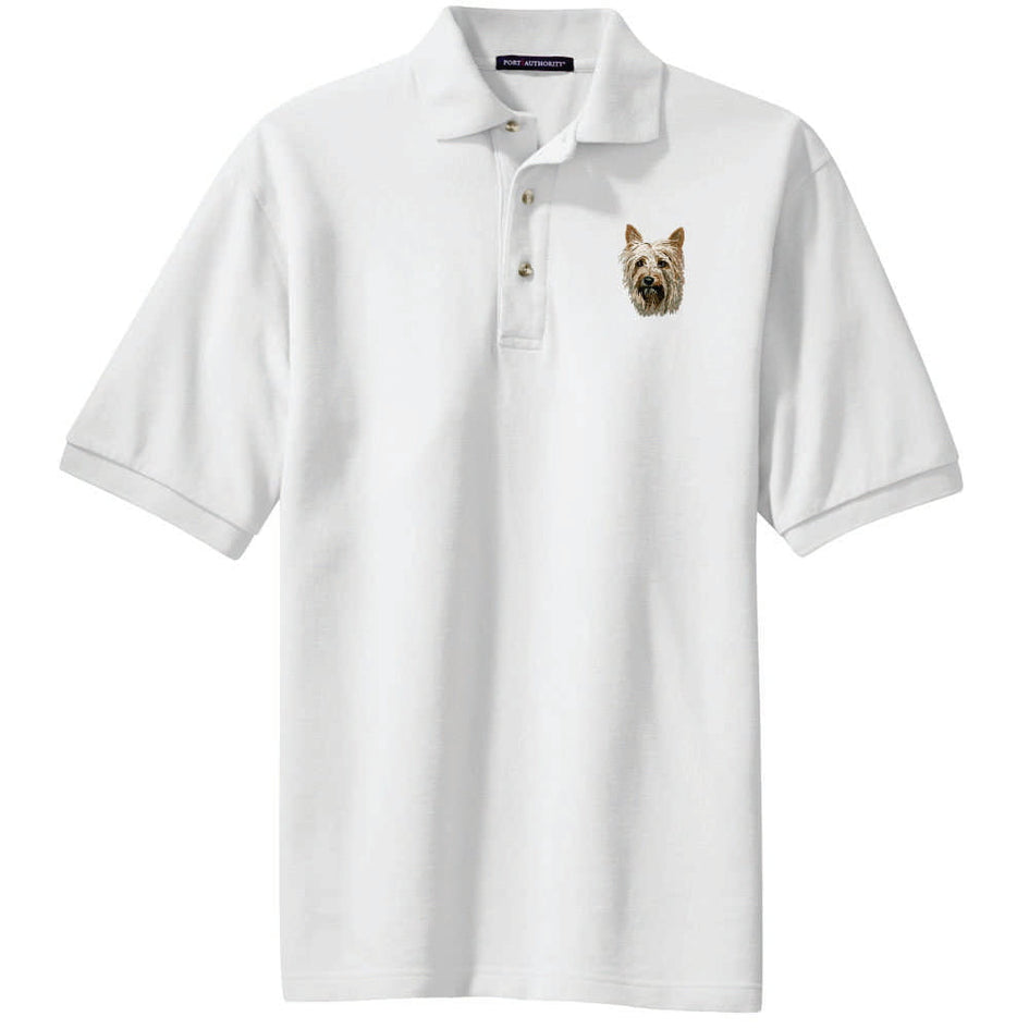 Silky Terrier Embroidered Polo Shirt