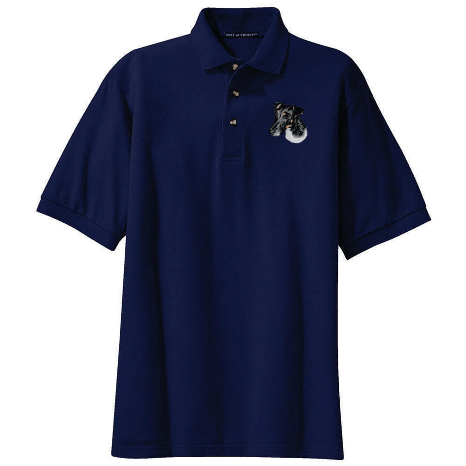 Smooth Fox Terrier Embroidered Polo Shirt
