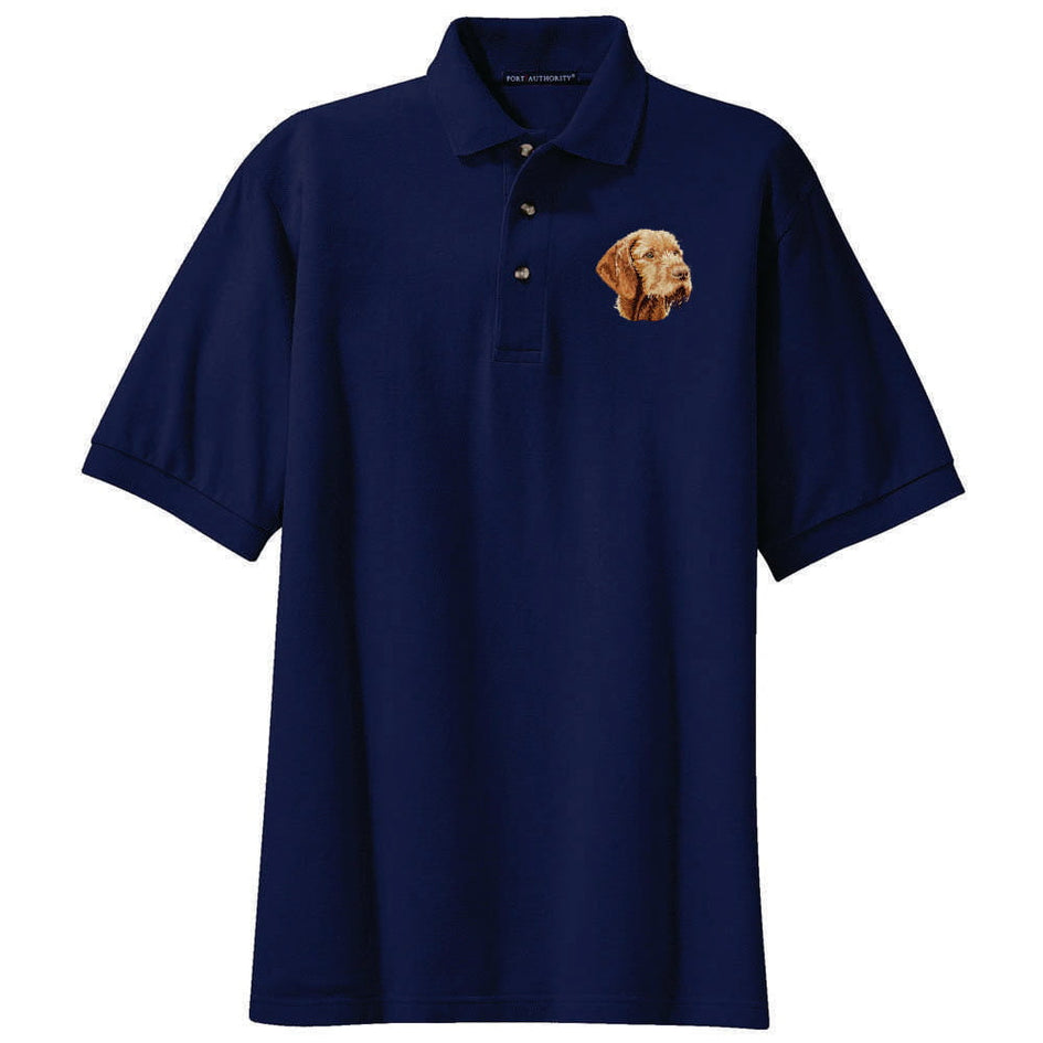 Wirehaired Vizsla Embroidered Polo Shirt