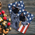 Australian Cattle Dog Americana Kitchen Towel Set