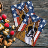 Boxer Americana Kitchen Towel Set | AKC Shop