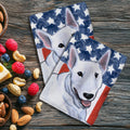 Bull Terrier Americana Kitchen Towel Set