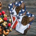Bull Terrier Americana Kitchen Towel Set