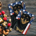 Chihuahua Americana Kitchen Towel Set