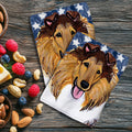 Collie Americana Kitchen Towel Set