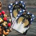 Collie Americana Kitchen Towel Set