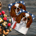 English Toy Spaniel Americana Kitchen Towel Set