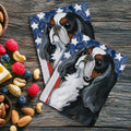 English Toy Spaniel Americana Kitchen Towel Set