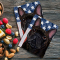 French Bulldog Americana Kitchen Towel Set