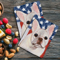 French Bulldog Americana Kitchen Towel Set