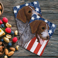 German Shorthaired Pointer Americana Kitchen Towel Set