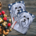 Havanese Americana Kitchen Towel Set