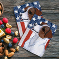 Russell Terrier Americana Kitchen Towel Set