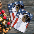 Russell Terrier Americana Kitchen Towel Set