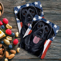 Labrador Retriever Americana Kitchen Towel Set
