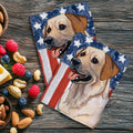 Labrador Retriever Americana Kitchen Towel Set