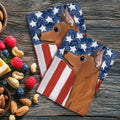 Miniature Pinscher Americana Kitchen Towel Set