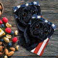 Pug Americana Kitchen Towel Set