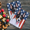 Rat Terrier Americana Kitchen Towel Set