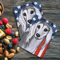 Saluki Americana Kitchen Towel Set