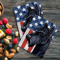 Scottish Terrier Americana Kitchen Towel Set