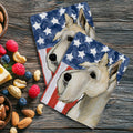 Scottish Terrier Americana Kitchen Towel Set